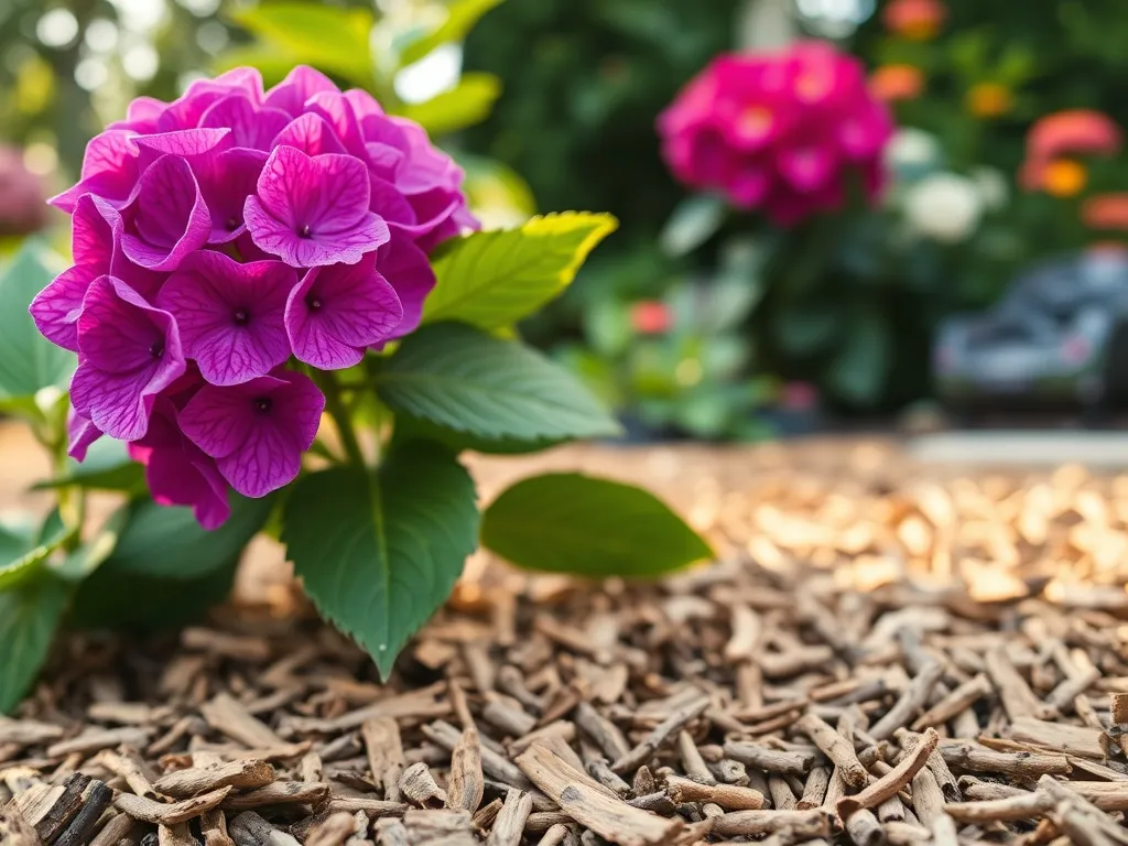 Czy hortensje można podsypać korą? Odpowiadamy na najważniejsze pytania