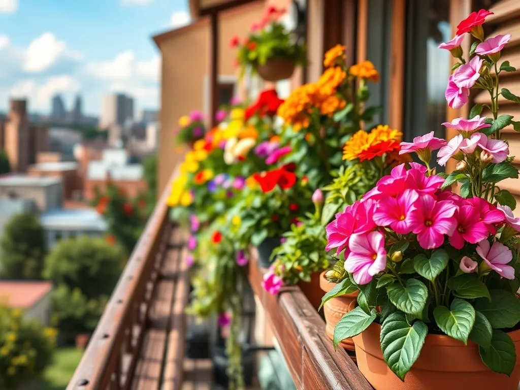 Kwiaty doniczkowe na zewnątrz – jakie wybrać na balkon i taras?
