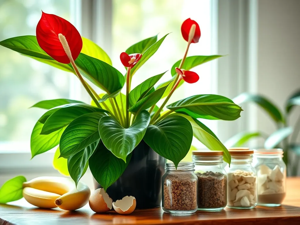 Domowy nawóz do anturium – skuteczne przepisy i pielęgnacja