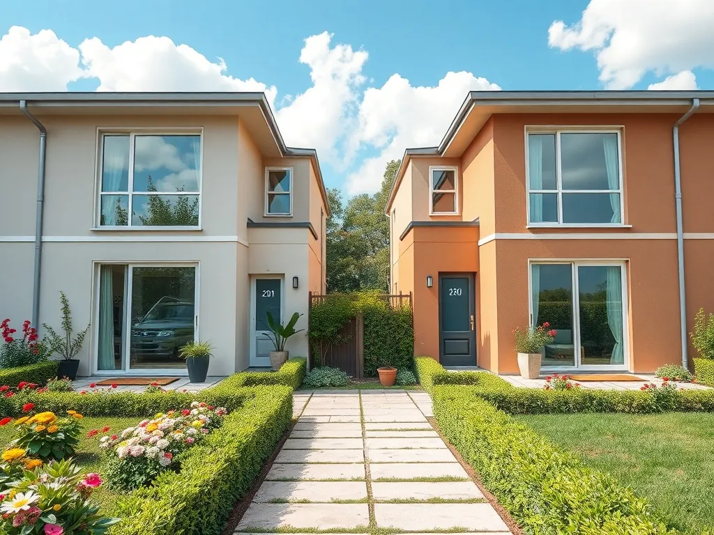 Projekt domu dwulokalowego z osobnym wejściem – zalety i funkcjonalność