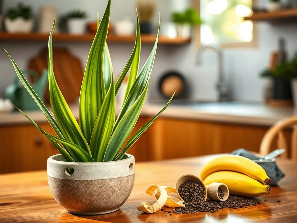 Domowy nawóz do sansewierii – jak go przygotować i stosować?